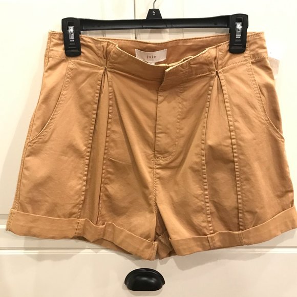 JOIE Women's 6 Xandria Shorts Cappuccino Mustard - Picture 2 of 10